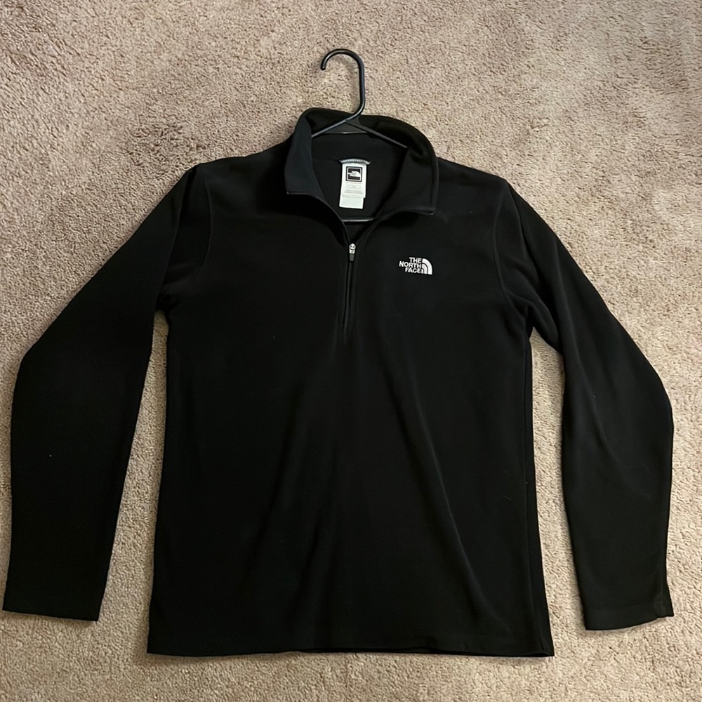 Boys large North Face half zip up jacket
